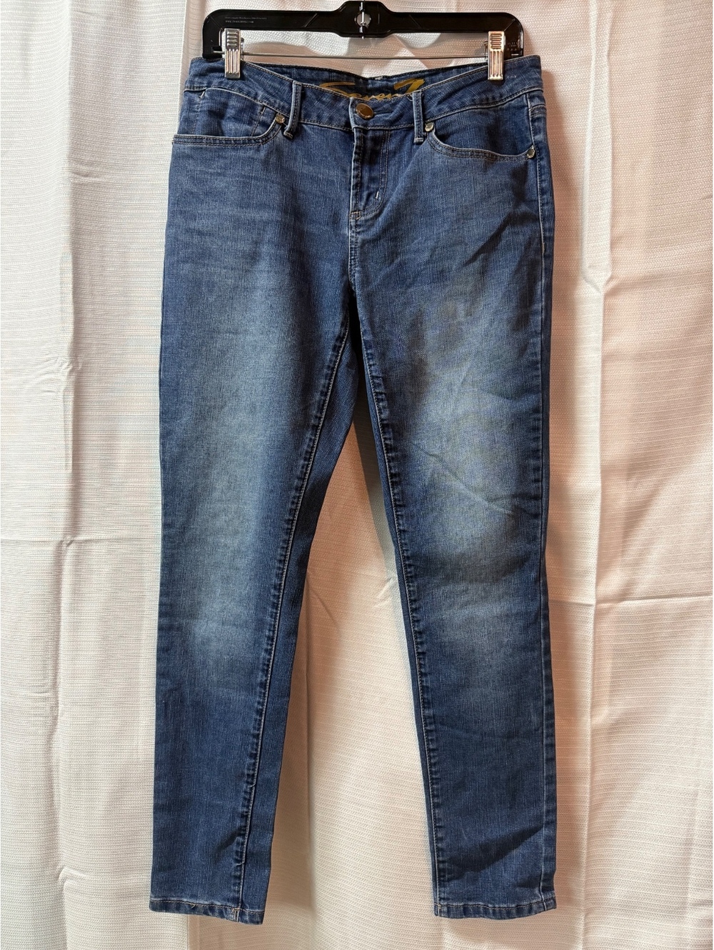 Seven7 Women's Skinny Jeans Size 8 Blue Denim